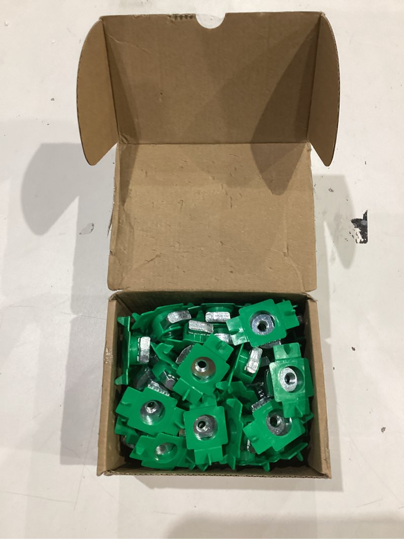 Condition photo showing Good Condition for 5/16"-18 Nylon Strut Channel Cone Nut - 50 Pcs, 8mm Thickened Strut Channel Squeeze Nut, Compatible with Strut Channel Support Systems, Solar Panel Mounting (50 Pcs)