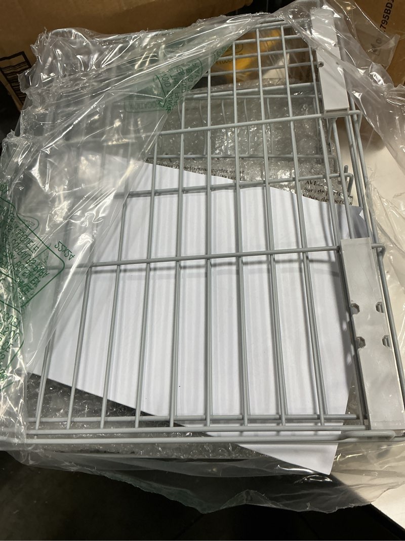 Condition photo showing Good Condition for laveshop dish drying rack - expandable rack, large capacity dish drainer for kitchen counter, rust-proof with utensil holder, gray