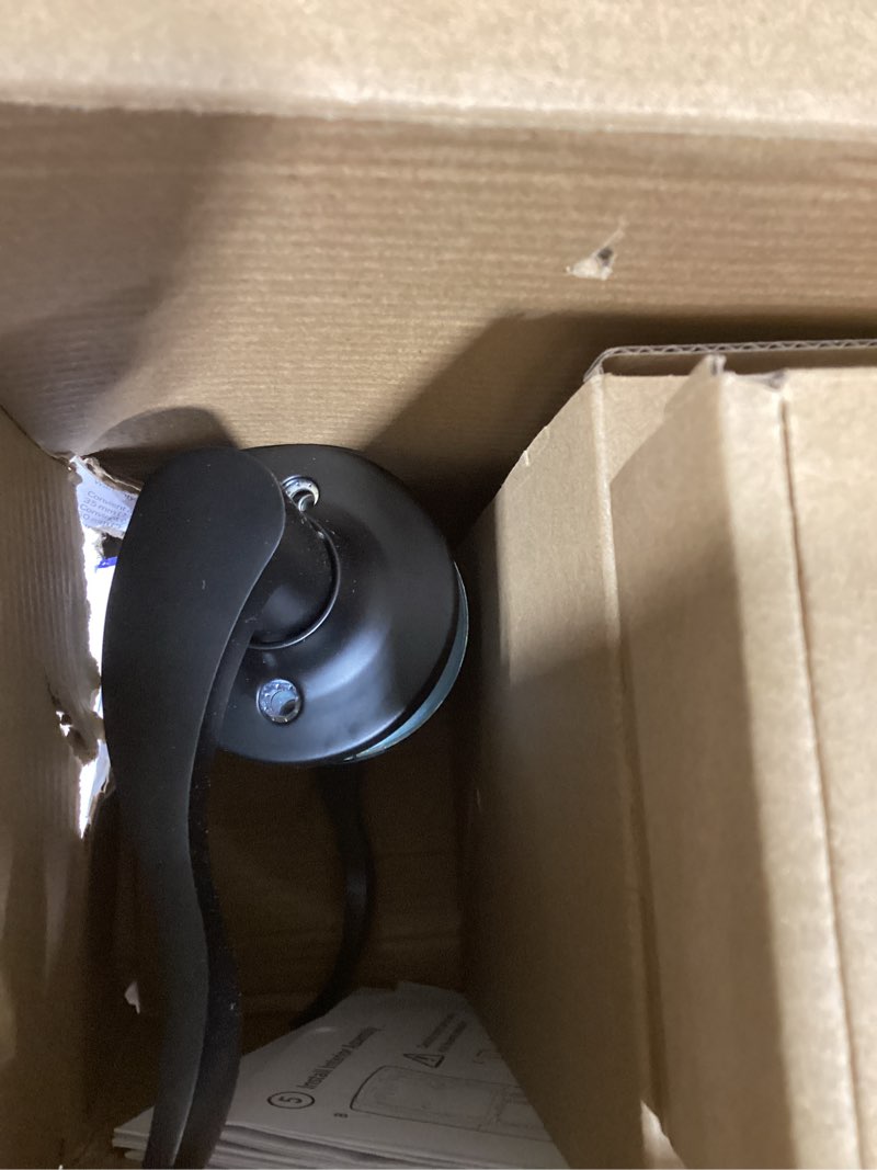 Honeywell Matte Black Keypad Electronic Deadbolt and Handle Lock