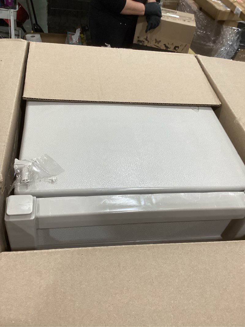 Condition photo showing Good Condition for suncast garden hose reel hideaway for 5/8" hoses, retracting storage of 100ft, light taupe 100' (light taupe)