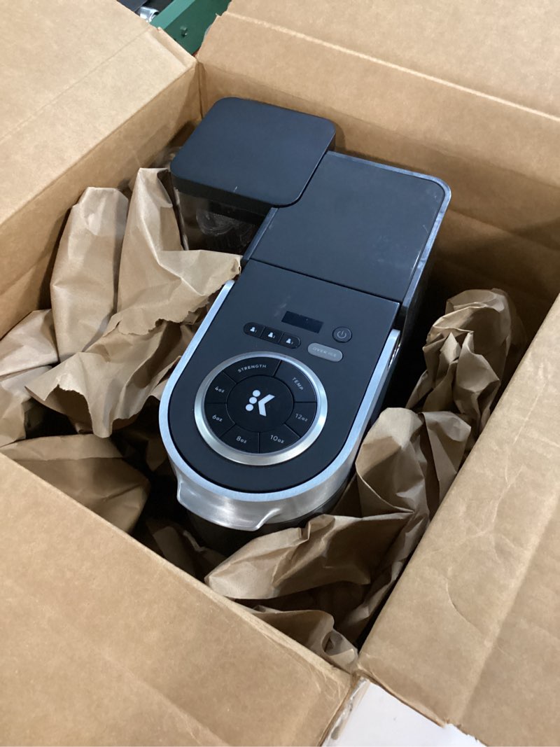 Condition photo showing As Is for Keurig K-Supreme Plus Single Serve K-Cup Pod Coffee Maker, MultiStream Technology, Customizable Strength and Temperature Settings, Programmable, 78oz Removable Reservoir, Stainless Steel Stainless Steel Maker