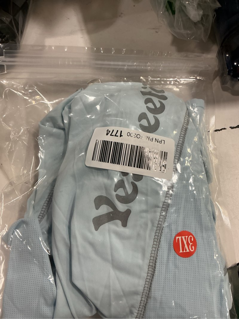 Condition photo showing Good Condition for Yeapeeto Dog Sun Protection Cooling Suit UPF 50+, Quick-Dry Breathable Jumpsuit for Large & Medium Dogs, Outdoor Dirt-Resistant Shedding Control Pet Apparel (Ice Blue, 3X-Large) Ice Blue 3X-Large