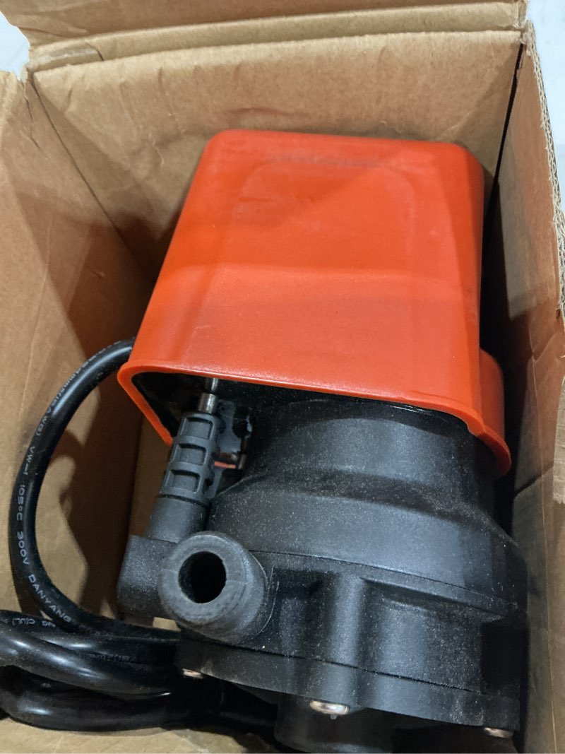 Condition photo showing New/Like New for marine ac pump 250gph, marine air conditioning/seawater circulation ac pump, 250 gph 115v submersible 250 gph marine ac pump