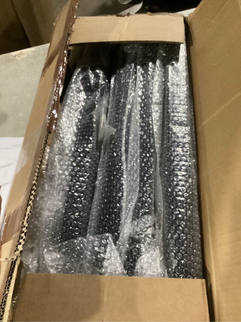 Condition photo showing Good Condition for Universal Van Ladder Roof Racks, Adjustable Van Roof Ladder Racks with Cargo Roller Compatible with 1996-Up Chevy Express Fullsize and Vans with Rain Gutter,Black-2Pack