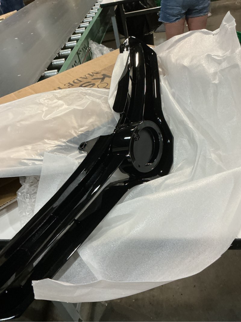 Condition photo showing Good Condition for ylt auto front bumper upper grille fit for 2014 2015 2016 toyota corolla le ce grill guard replacement kit black front cover air intake for 2014-2016 toyota corolla l ce le black upper grille