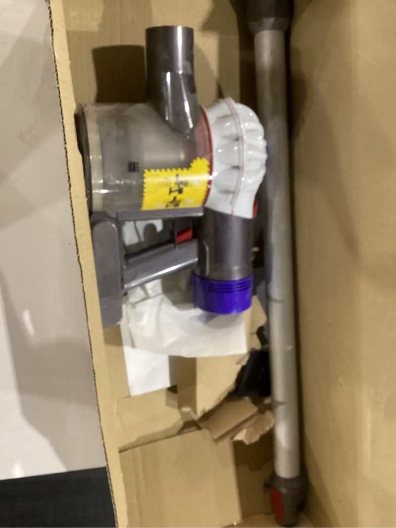 Condition photo showing As Is for *Not Tested* Dyson V8 Plus Cordless Vacuum, Cleans Hard Floors and Carpets, Detangles, Converts to Handheld, 115AW, 2 Power Modes, Up to 40 Minutes¹