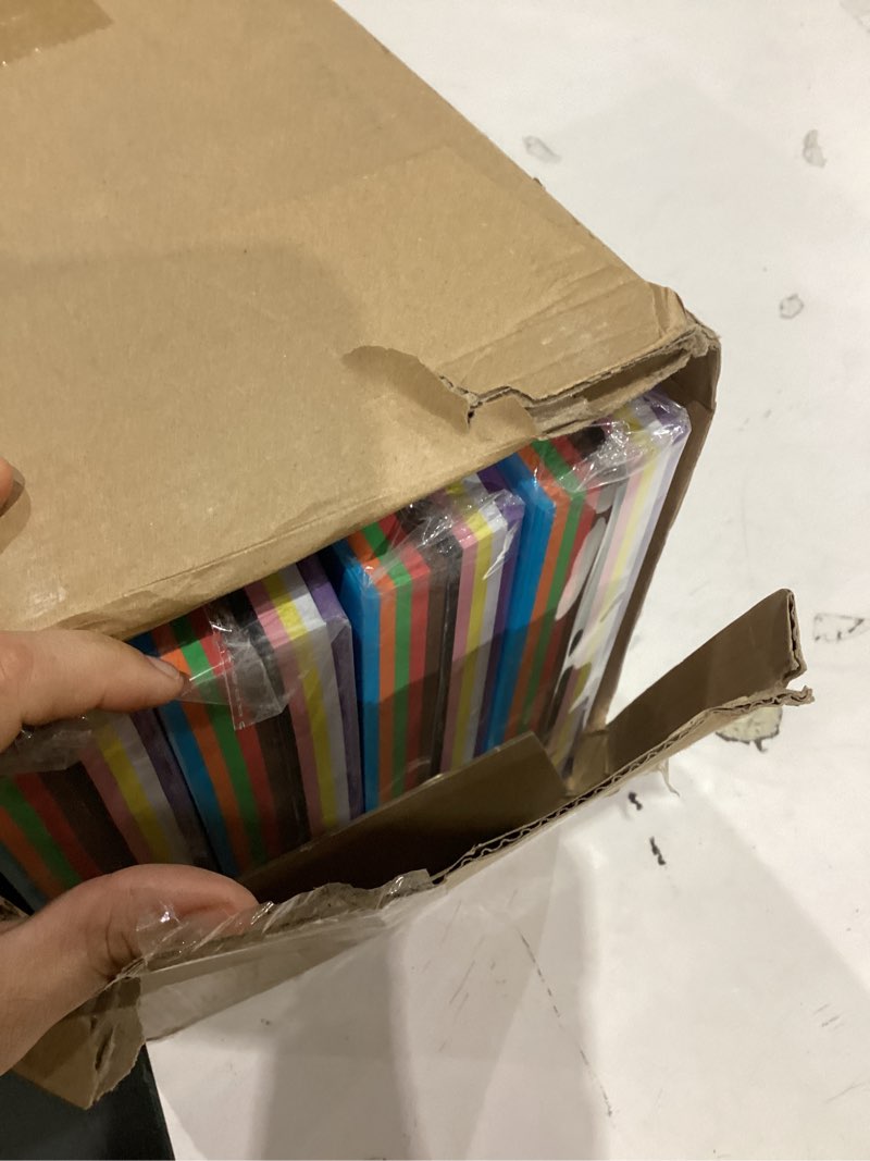 Condition photo showing Good Condition for Fuutreo 2000 Sheets Construction Paper Bulk, 11.4'' x 7.9'' Lightweight Art Supplies Assorted Colors Construction Paper for Drawing Decor, DIY Craft, Office Printing, 10 Colors