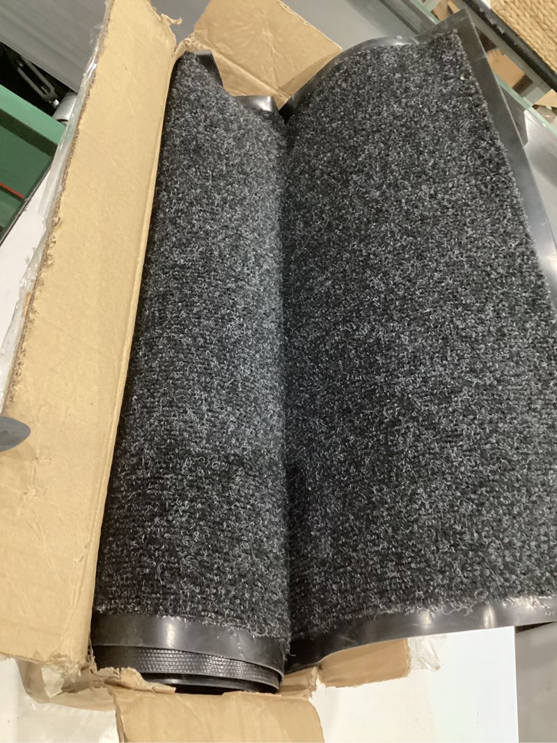 Condition photo showing Good Condition for similar ))))gorilla grip leakguard non-adhesive under sink mat for kitchen cabinet, waterproof quick dry shelf liner, durable absorbent felt mats for bathroom sinks, cabinets, dresser, easy to trim 24x24 charcoal 24\"w x 24\"l charcoal