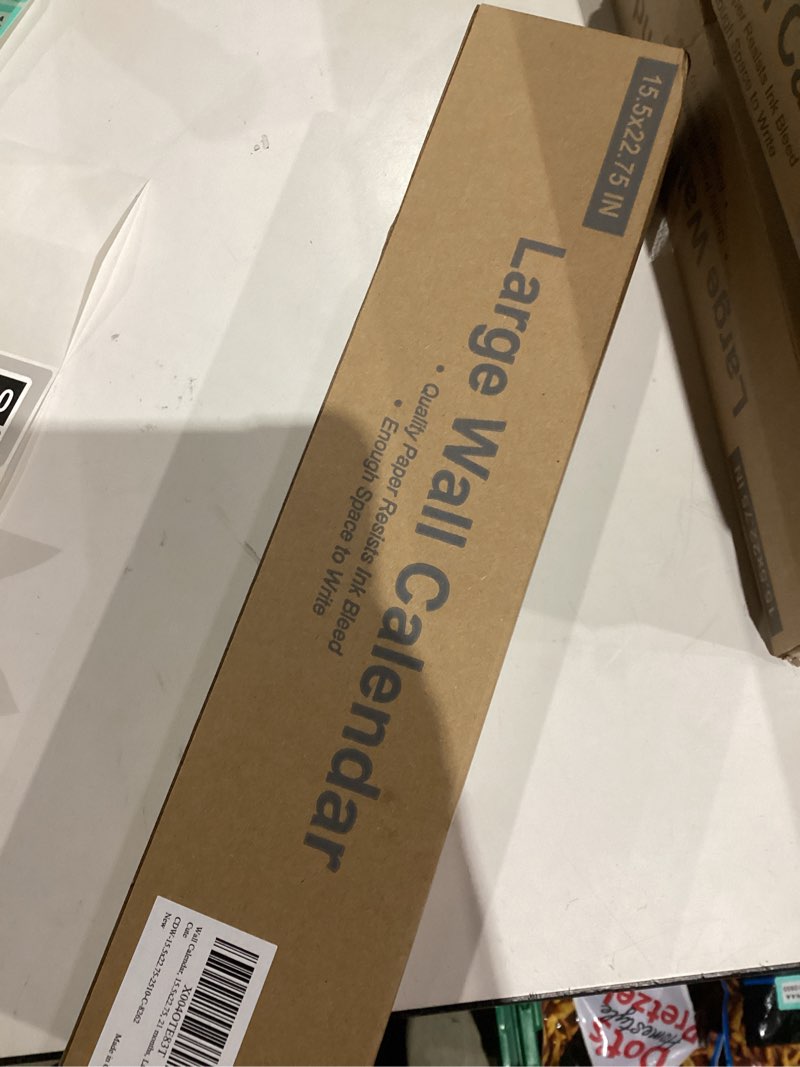 Condition photo showing New/Like New for SUNEE Wall Calendar 2026 Large 22.75"x15.5", 21 Month from October 2025 to June 2027, Vertical Extra Large Monthly Calendar 2026 for Wall, Cute Cute Large