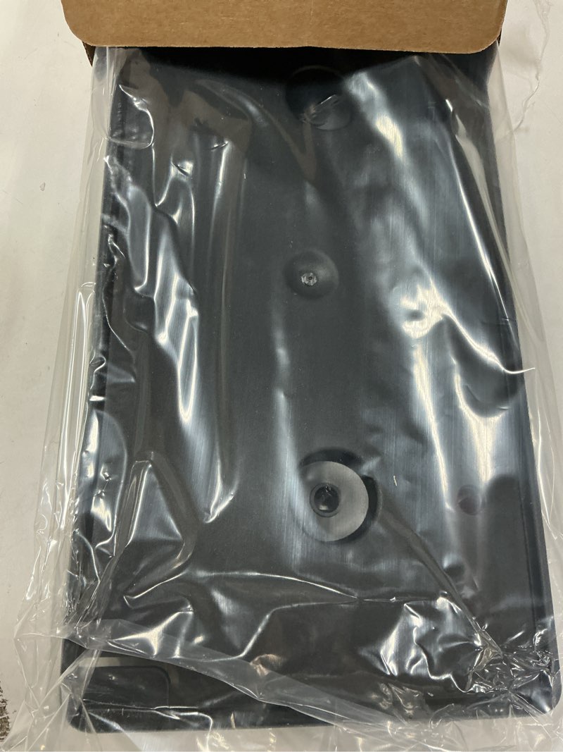 Condition photo showing New/Like New for front license plate frame for ram 1500 dt 2019 2020 2021 2022 2023 2024 licence plate holder fits perfectly with curvature of front bumper ram license plate frame replace oe ch1068151 68274215ae