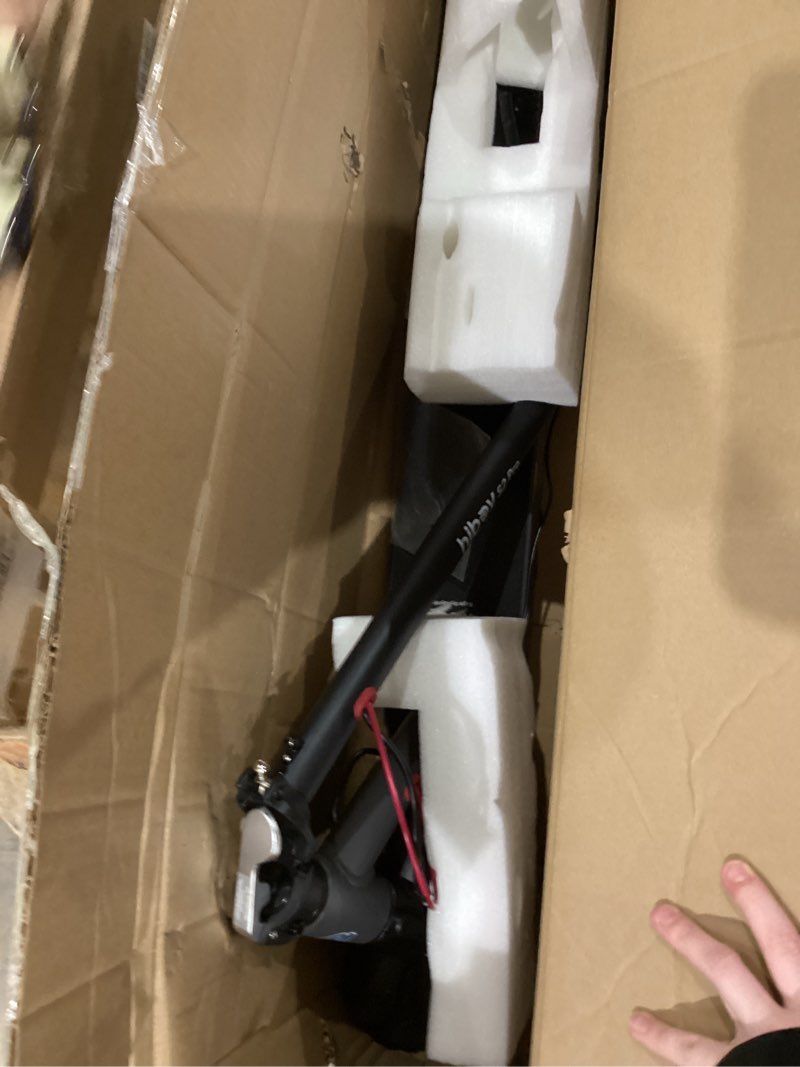 Condition photo showing As Is for hiboy s2 pro/x300 electric scooter, 500w motor, 10"/12" tires, 25/38 miles range e scooter, 19/23 mph folding commuter electric scooter for adults s2 pro-25miles/10"/500w