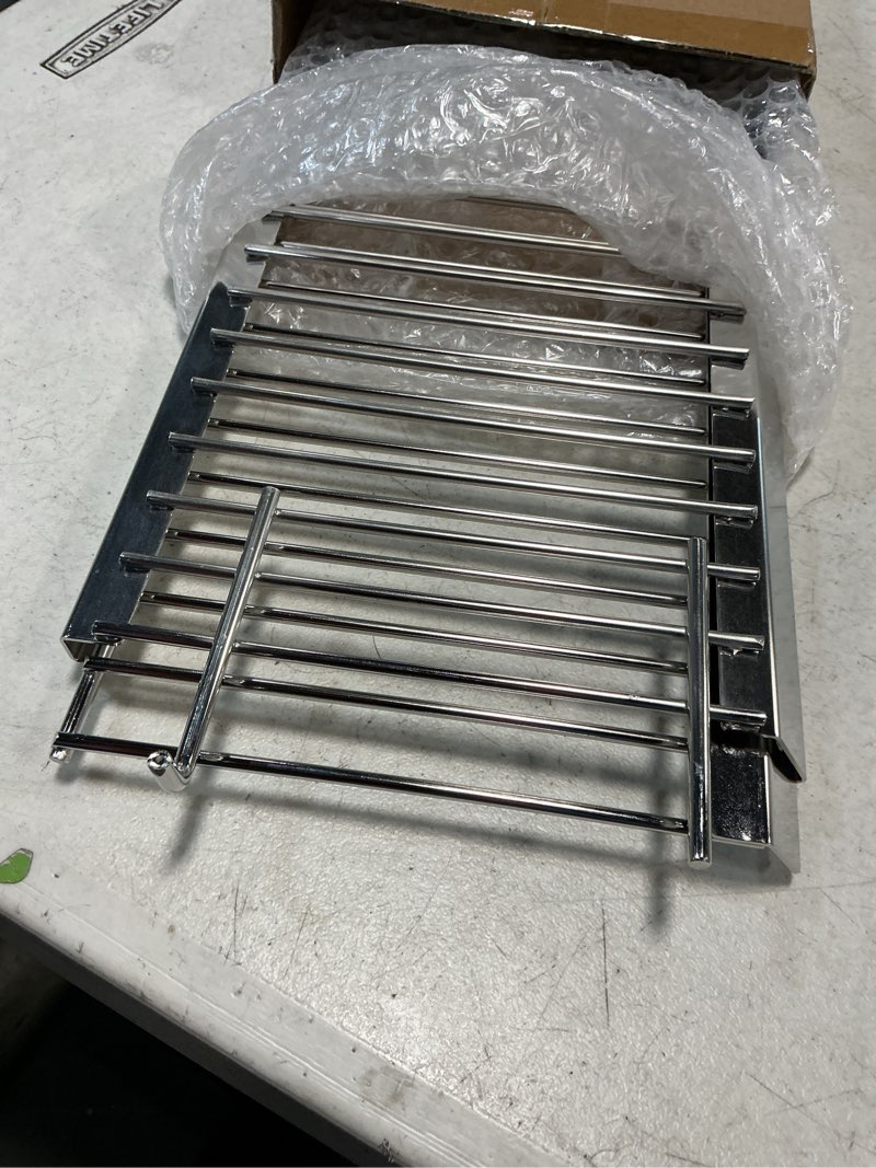 Condition photo showing Good Condition for uniflasy universal grill warming rack 20.6''- 32.08'', top grill rack fits for nexgrill, dynaglo, cuisinart, monument 4/5 burner grill, stainless steel upper rack for nexgrill gas grill replacement for nexgrill, dynaglo, cuisinart, monument grill