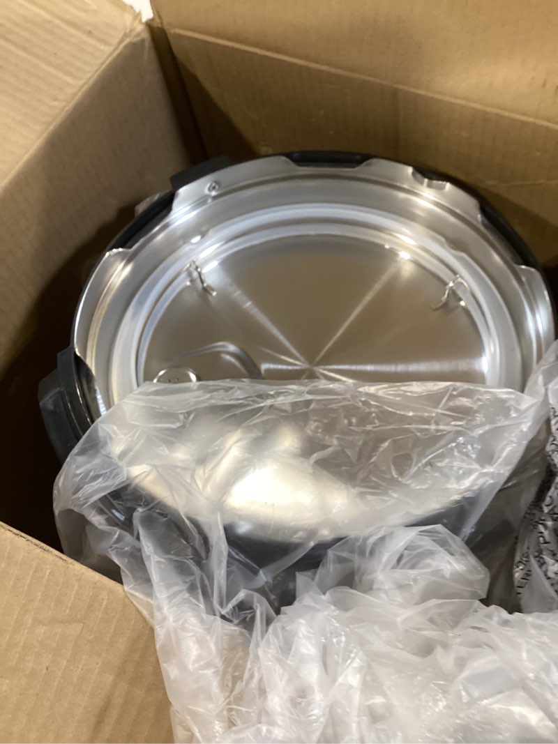 Condition photo showing Good Condition for instant pot duo 7-in-1 mini electric pressure cooker, slow rice cooker, steamer, sauté, yogurt maker, warmer & sterilizer, includes free app with over 1900 recipes, stainless steel, 3 quart
