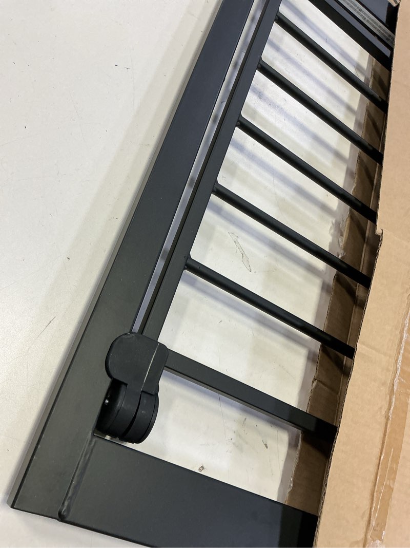 Condition photo showing As Is for Safety 1st Easy Install 28'' Walk Thru Gate, Fits Between 29'' and 38'', Black, 1-Pack,(GA105CBLK) 1-Pack 29" to 38" Wide x 28" Tall Black