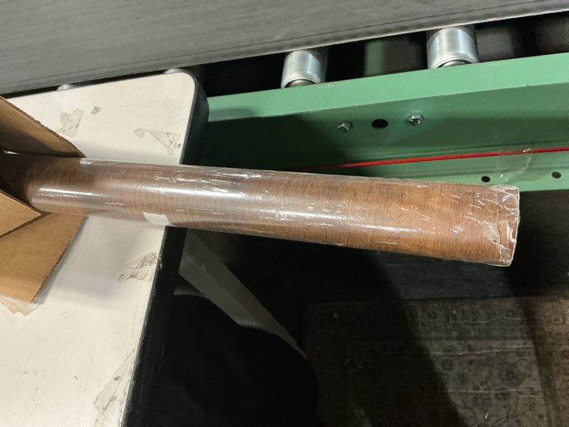 Condition photo showing Good Condition for Large Walnut Wood Contact Paper 48x118 inch Peel and Stick Wood Grain Wallpaper Self-Adhesive Wooden Look Decorative Wallpaper Removable Countertop Vinyl Wrap for Drawer Liner Cabinets Walls 48" x 118"