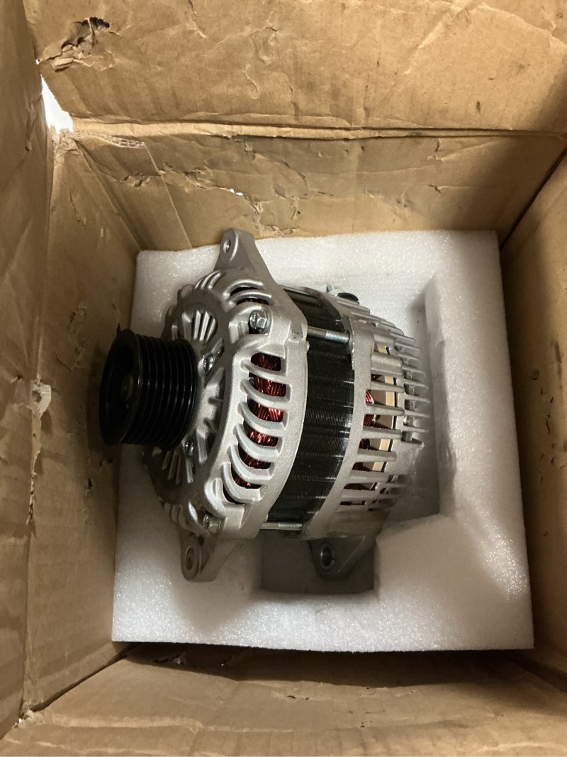Condition photo showing Good Condition for v6 3.5l scitoo 11341 alternator fit for nissan for altima 2007-2010, for nissan for maxima 2009 2010, for nissan for murano 2009-2014, 12v 130a cw 7-groove pulley 11557 23100-1aa1a 23100-ja11a 130a 11341 alternator