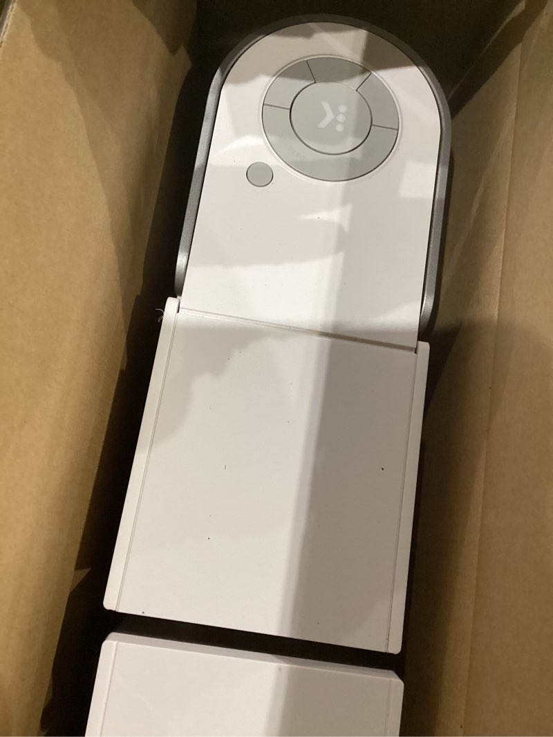 Condition photo showing As Is for Keurig K-Slim Single Serve K-Cup Pod Coffee Maker, Multistream Technology, 3 Brew Sizes, Slim and Sleek Design, 46oz Removable Reservoir, White