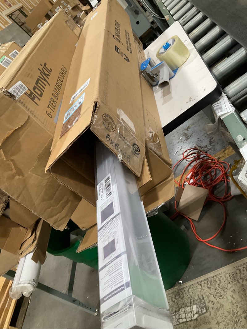 Condition photo showing Good Condition for AOSKY Cordless Roller Shades Blackout Blinds for Windows Room Darkening Rolled Up Shades with Spring System, UV Protection Window Shades Door Blinds for Home and Office (29" W x 72" H, Grey) 29"W x 72"H Grey