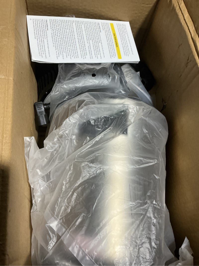 Condition photo showing Good Condition for VEVOR Water Distiller, 304 Stainless Steel Countertop Water Stiller, 0.3Gal/H, 0-99H Timing Dual Temp Display, 1.1Gal Distilled Water Maker Machine, Glass Carafe, 3 Carbon Bags, Citric Acid Powder Timing and Dual Temp Display