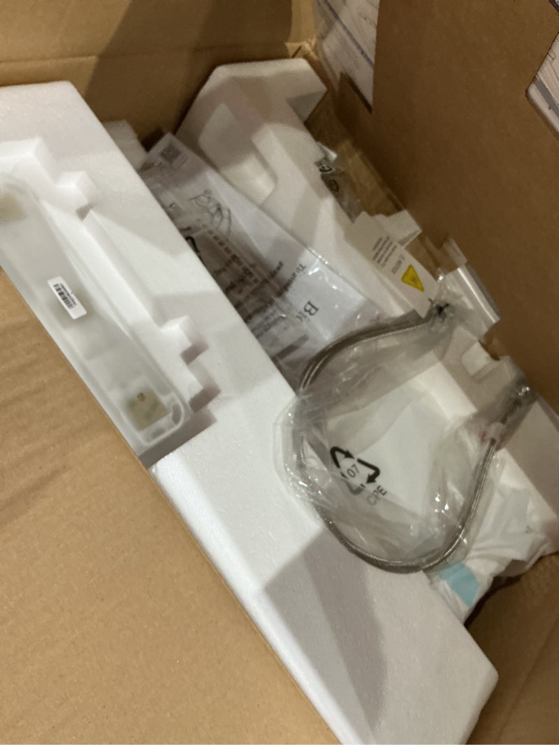 Condition photo showing New/Like New for electric bidet toilet seat, heated toilet seat elongated with instant warm water & dryer, feminine & front rear wash, wireless remote, self-clean nozzle, slow close lid, upgraded silent eco child mode