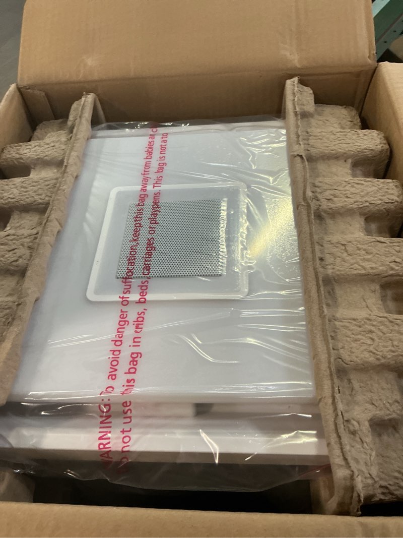 Condition photo showing Good Condition for homewerks 1.5-sone 110-cfm white decorative lighted bluetooth compatibility bathroom fan