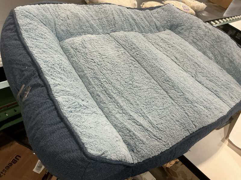 Condition photo showing Good Condition for bedsure supportmax™ xl pro orthopedic dog beds large sized dog - extra thick supportive dogs couch with waterproof washable cover, extra large comfort pet sofa with sherpa & nonskid bottom, blue, 45"