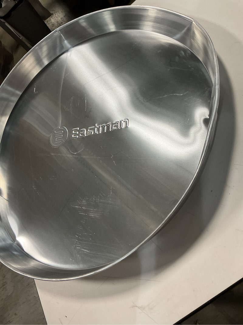 Condition photo showing As Is for eastman 26-in water heater drain pan 1-in cpvc