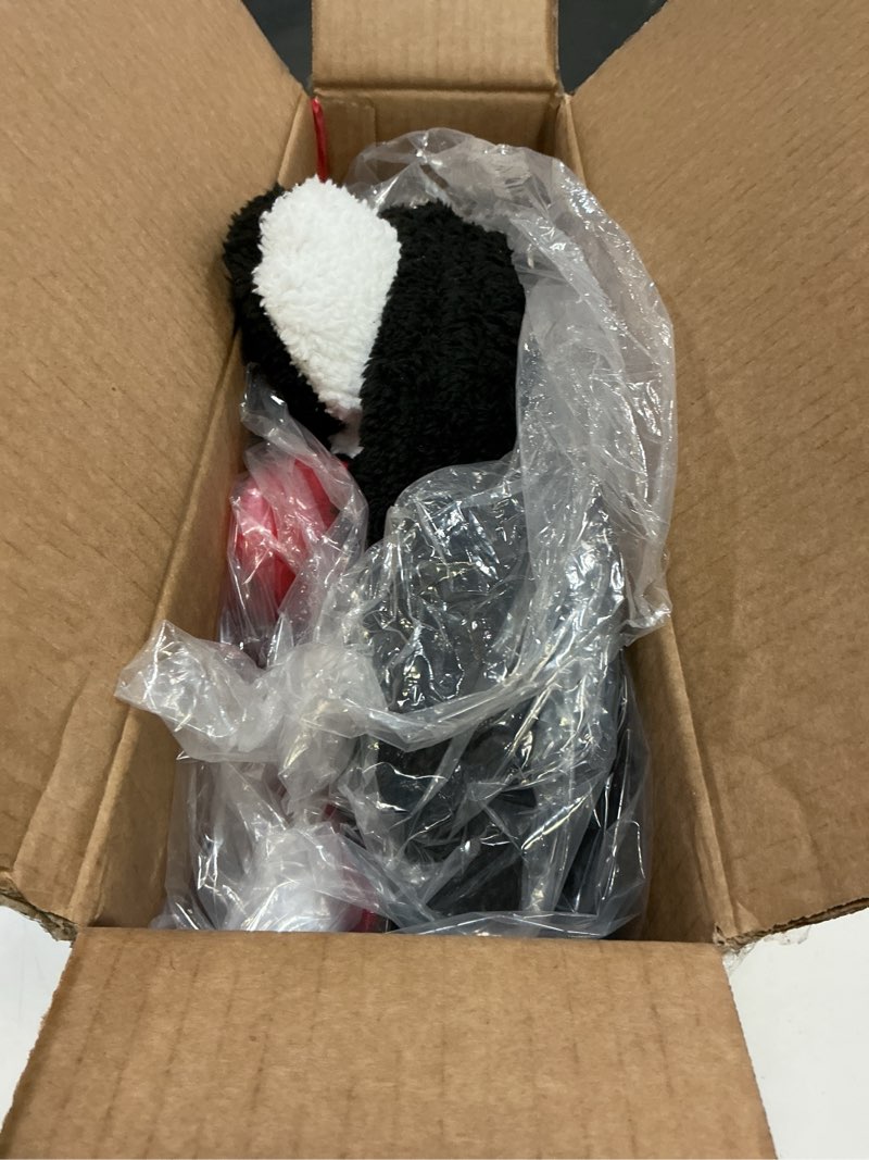 Condition photo showing Good Condition for dumos 2-piece lighted penguin family outdoor christmas decoration, pop up holiday decor with 150 led lights for yard, garden, storefront, white red red-led 3ft