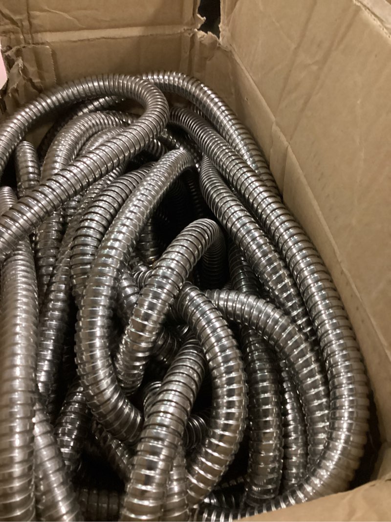 Condition photo showing Good Condition for rosy earth metal garden hose 175 ft - 304 stainless steel water hose 175 ft - expandable short flexible garden hose,no kink explosion, no bite 175ft