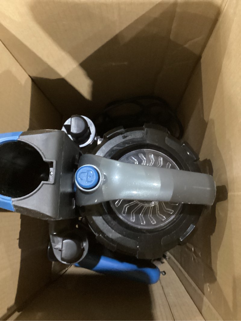 Condition photo showing As Is for Eureka PowerSpeed Lightweight Upright Vacuum Cleaner for Carpet and Hard Floor, Powerful Bagless Upright Vacuum Cleaner for Home Pets, NEU181A, Blue Blue NEU181A with Pet Tool