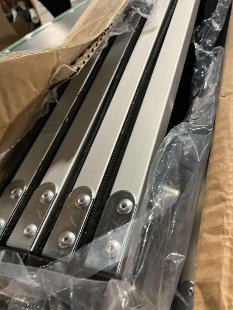 Condition photo showing Good Condition for extra wide dog stairs for large dogs, foldable dog ramp for car with non-slip surface, dogs stairs for cars, high beds, truck, supports up to 250 lbs, 4 steps