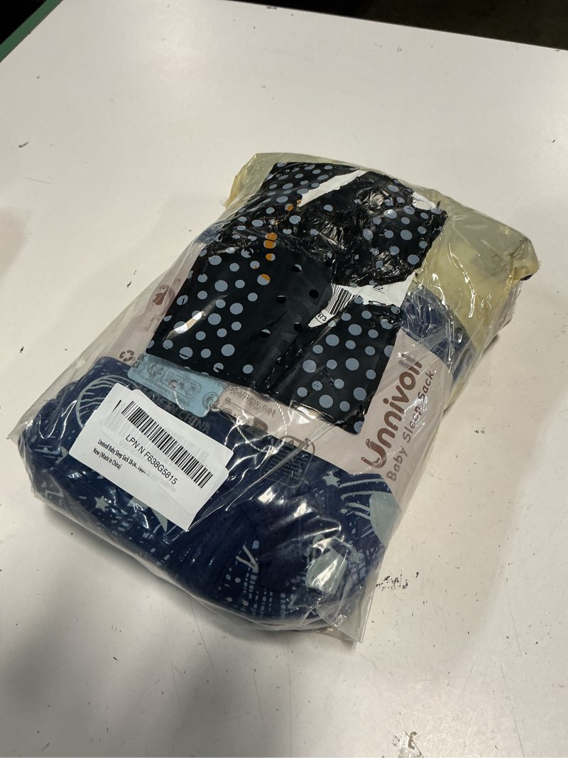 Condition photo showing Good Condition for unnivoll baby sleep sack 18-24 months 3 pack 100% cotton lightweight 0.5 tog wearable blanket baby sleep bag with 2-way zipper for newborn infant (x-large) blue x-large