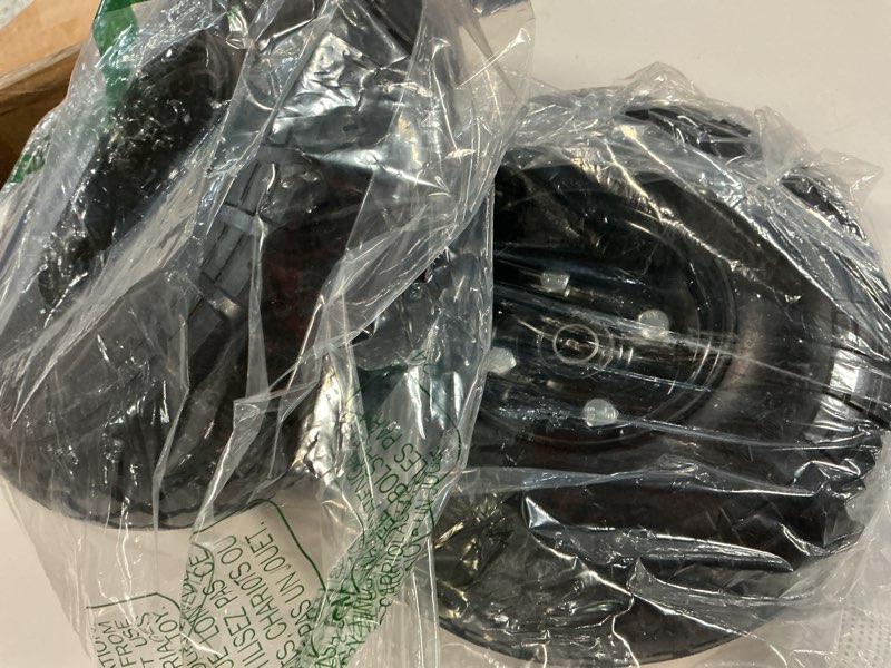 Condition photo showing Good Condition for 6"x2" rear caster wheel assembly for jazzy select, jazzy select elite, and pride tss 300 (whlasmb2047),replacement power chair wheels w/solid tires and w/bearings,whlasmb2047,black 1pr.