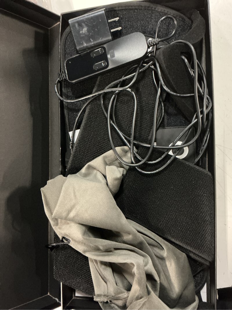Condition photo showing As Is for allolo red light therapy for body, 3 in 1 leds red light therapy belt with timer remote control, 660nm 850nm infrared light therapy pad for body waist shoulder knee, 16.7" x 7.9" large area 16.7"*7.9"