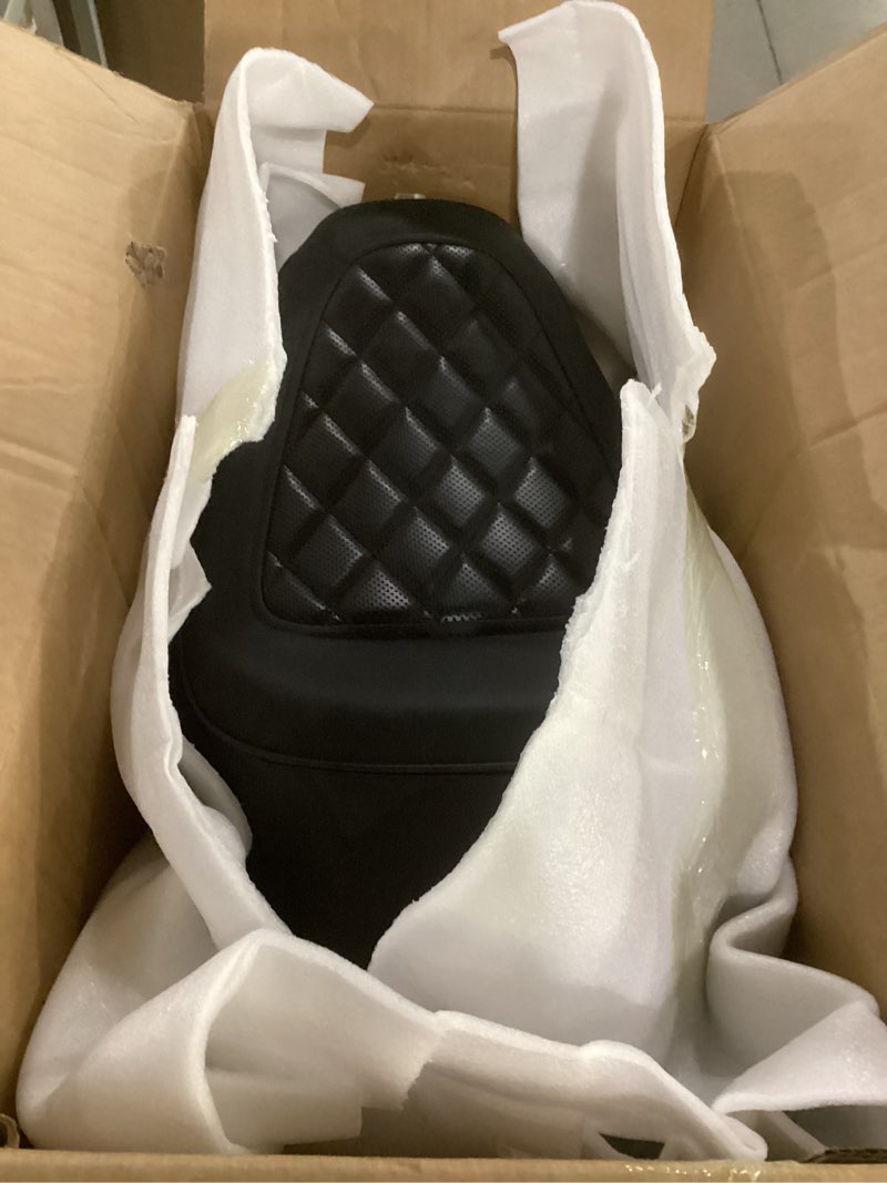 Condition photo showing Good Condition for front driver rider solo seat for harley sportster iron 883 1200 xl883 xl1200ns forty-eight xl1200x 2010-2022 black