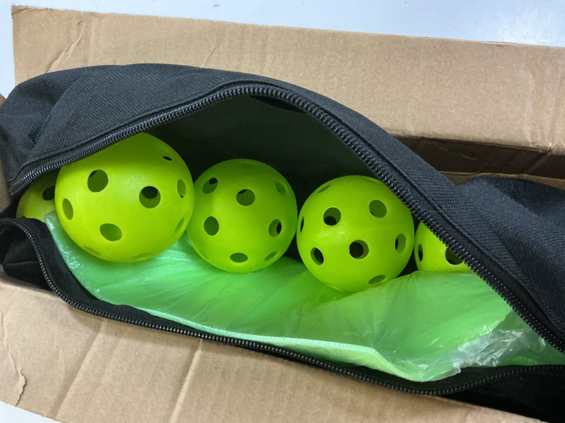 Condition photo showing Good Condition for mototo 7-pieces rubber baseball bases set, 16 in throw down home plate with plastic practice softballs baseball rubber bases for yard backyard school kickball tball field batting training glow in dark set