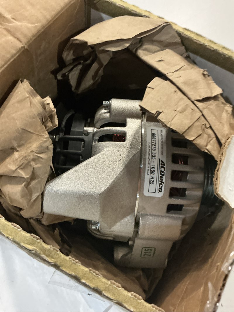 Condition photo showing As Is for acdelco gold 335-1068 (88877278) alternator
