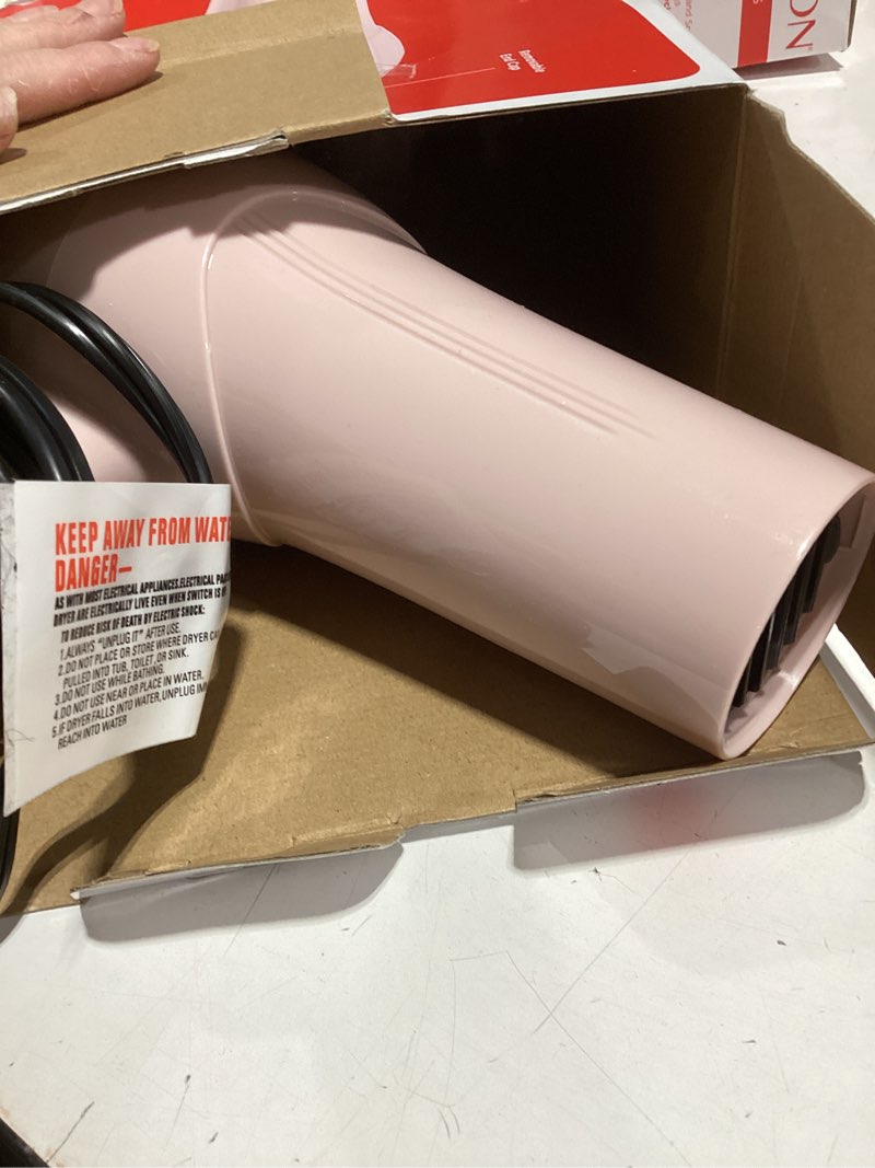 Condition photo showing As Is for revlon perfect heat 1875 w hair dryer