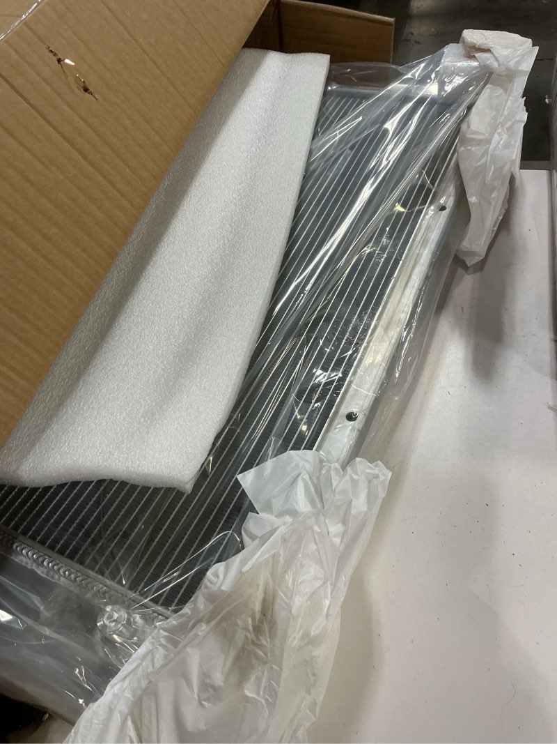 Condition photo showing Good Condition for 3 row core all aluminium radiator shroud fan relay kit compatible with chevy camaro/pontiac firebird v8 1967-1969 1968 at mt 3 row radiators