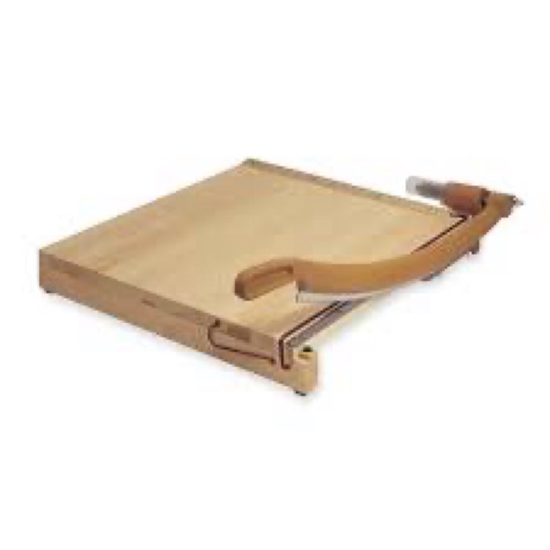 GBC Tranche erable  guillotine de maple (GBC QUARTET ClassicCut Ingento 15-Sheet Paper Trimmer, Maple Base, 18 x 18 (Case of 2))
