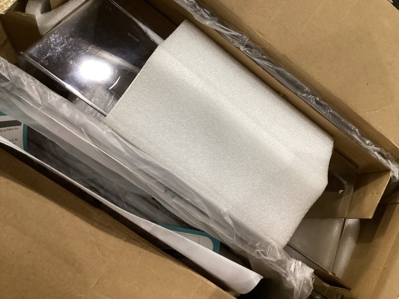 Condition photo showing Good Condition for vtopmart 3 pack stackable storage drawers, easily assemble acrylic bathroom undersink organizers,clear plastic storage bins for closet,cabinet,pantry,medicine organization 1 wide+2 small