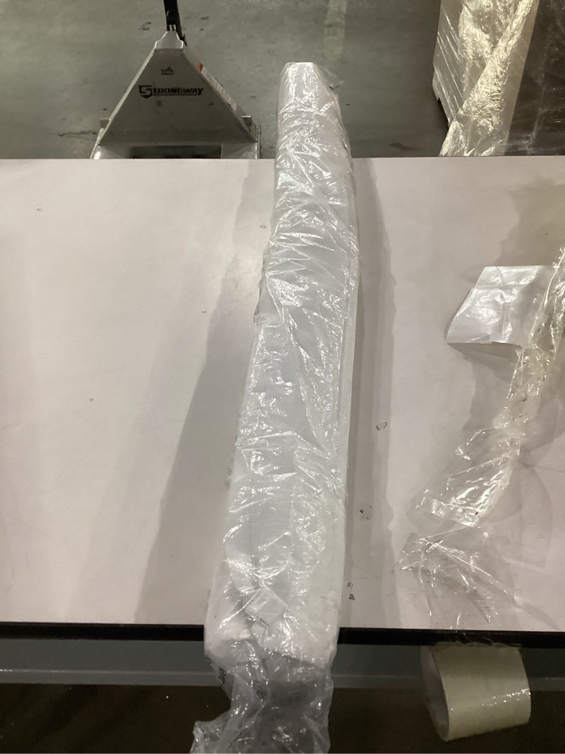 UNISHADES no Drill Cordless Roman Shades for Windows, 40" W × 64" H - 100% Blackout - Linen - Mist W