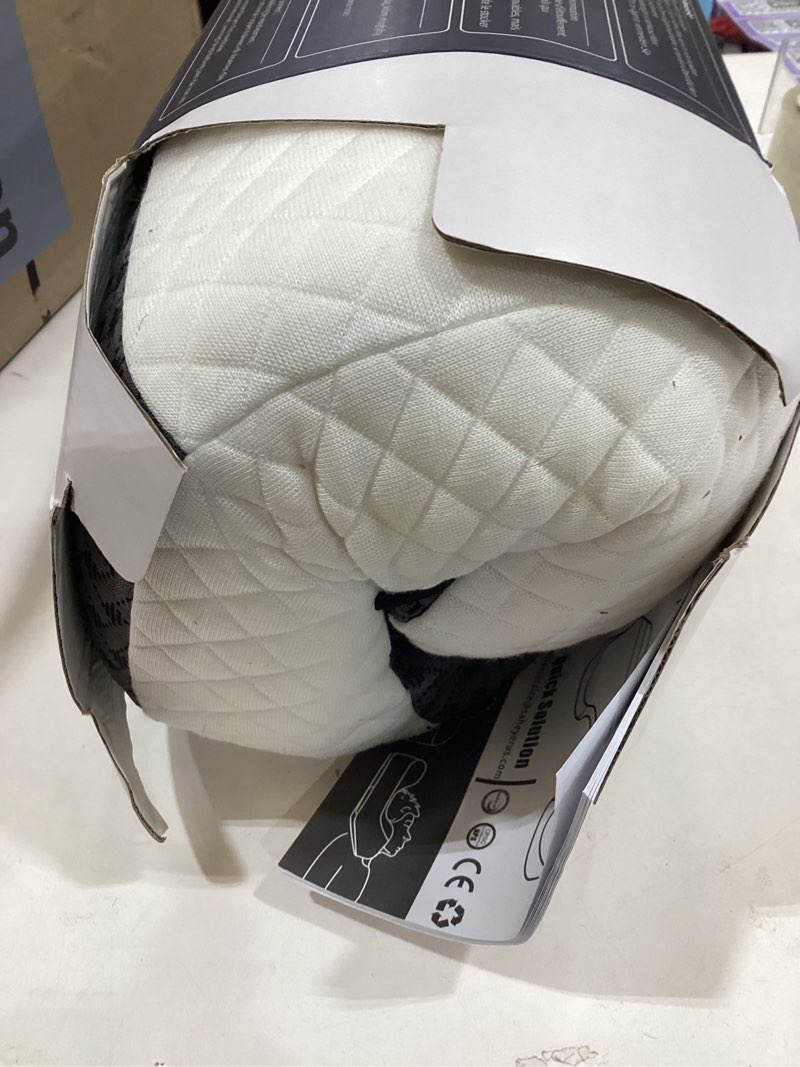 Condition photo showing Good Condition for SAHEYER Side Sleeper Pillow with Arm Holes, 2 in 1 Shoulder Relief System for Rotator Cuff Pain, Memory Foam Pillow for Adults with 3 Arm Place Hole, Dark Black