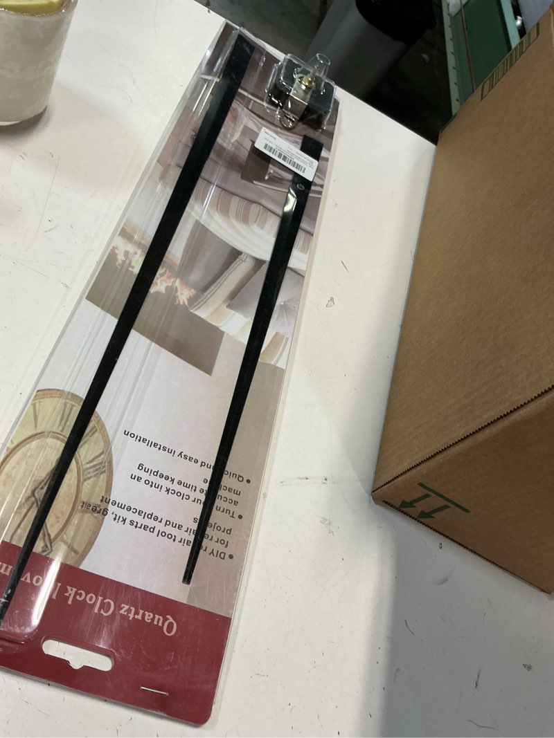 Condition photo showing Good Condition for High Torque Clock Movement Mechanism with 17.8 Inch Long Clock Hands (Black)