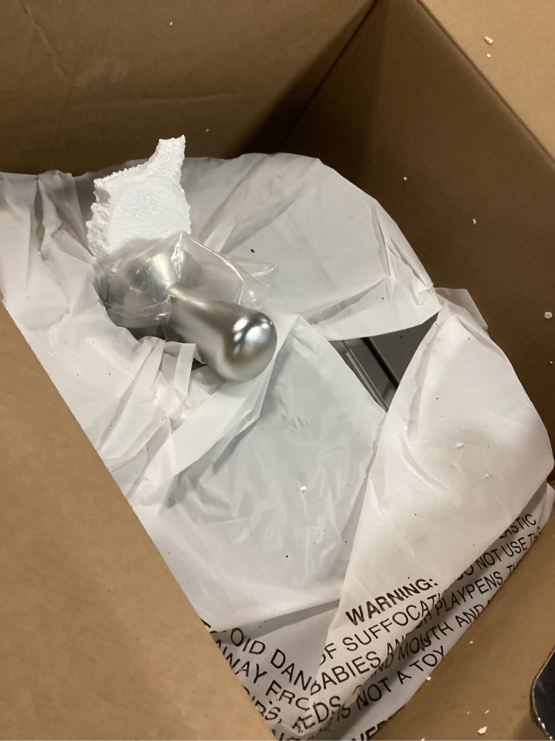 Condition photo showing As Is for Chefman Crema Supreme 15 Bar Espresso Machine with Milk Frother, Barista Steam Wand, Professional Coffee Maker with Coffee Grinder, 30 Grind Settings, 3L Removable Water Tank - Stainless Steel