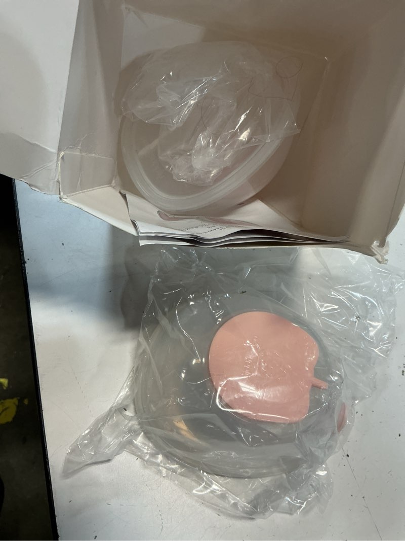 Condition photo showing As Is for nenesupply handsfree wearable breast milk collection cups compatible with spectra s1 s2 baby buddha momcozy v1 lansinoh pumps 24mm silicone flanges replacement for spectra pump parts 19mm 21mm inserts 24mm handfree collection cup
