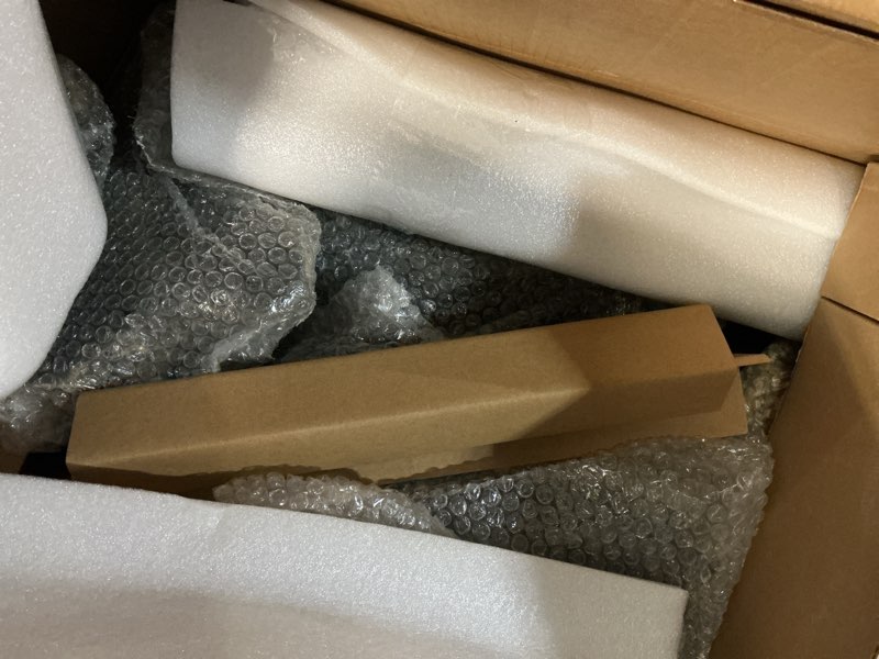 Condition photo showing As Is for Duluth Forge Ventless Natural Gas Log Set - 24 in. Stacked Oak, 33,000 BTU, T-Stat Control - Model# DLS-N24T-2 Natural Gas 24 Inch