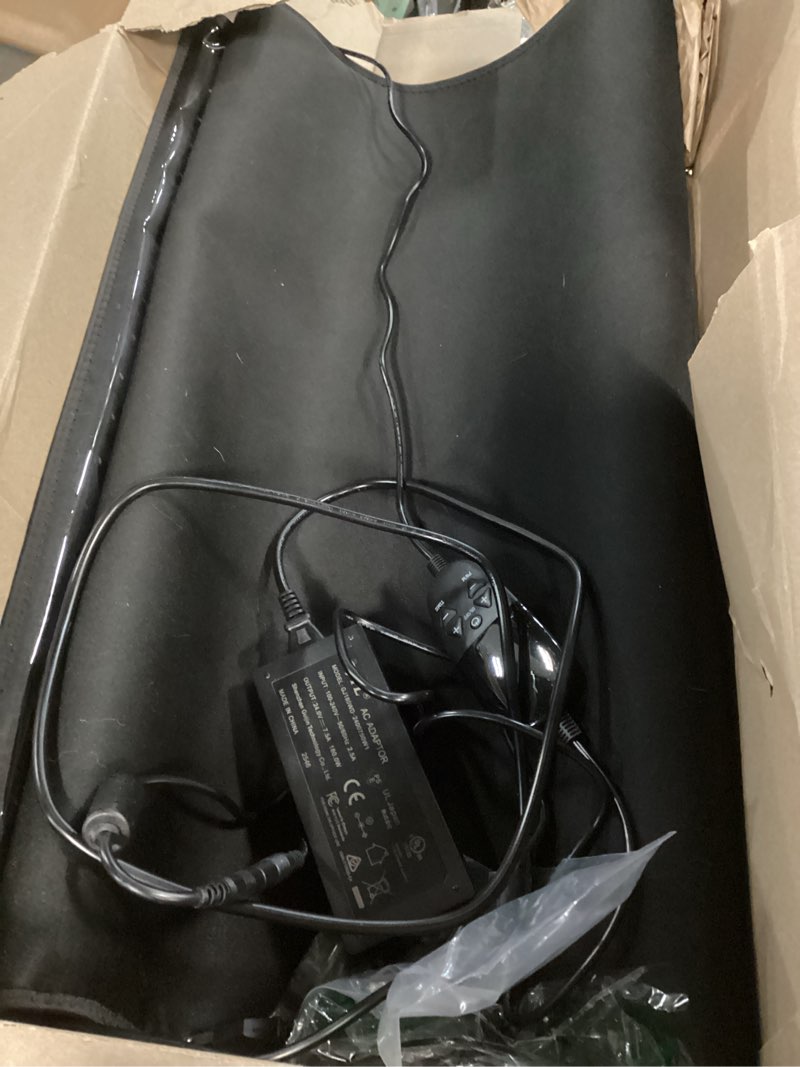 Condition photo showing As Is for Red Light Therapy Mat for Body, 71"x 31" Red Light Therapy Blanket Red Near Infrared 660nm 850nm Full Body Pad, 1280 LEDs Infrared Light Therapy for Body for Pain Relief, Improved Sleep XXXXXXL