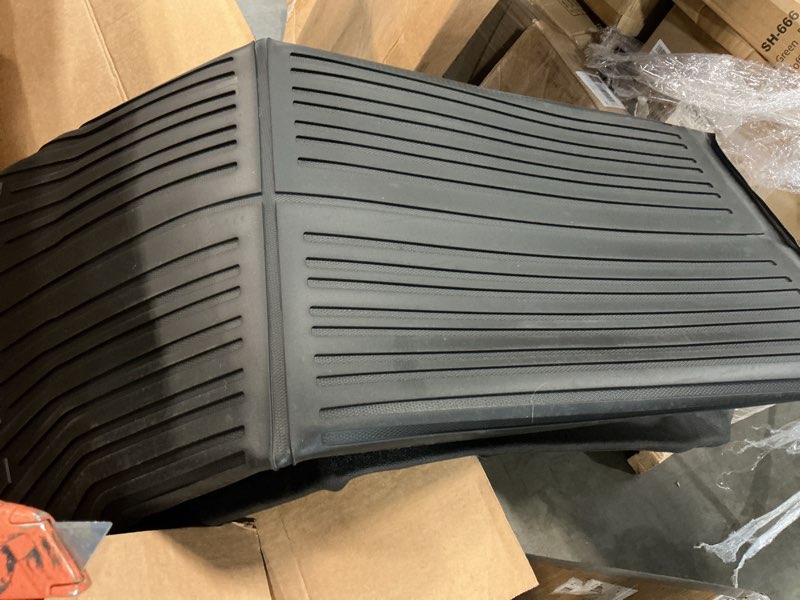 Condition photo showing Good Condition for mixsuper floor mats-floor mat & cargo liner for mazda 3 2019-2026 (only fits sedan),all weather tpe rubber floor liners protection for mazda 3 accessories,full set anti-slip car mats,black mazda 3 (only fits sedan)?2019-2026?