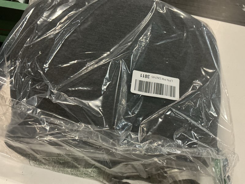 Condition photo showing Good Condition for ergonomic seat cushion with adjustable strap, memory foam office chair seat cushion with l-shaped design, car seat cushion fits for truck driver semi truck, gaming chair, desk, dark gray